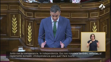 Sánchez se acuerda sin mencionarlo del jefe de gabinete de Ayuso: "No sé quién se va a dar por aludido"
