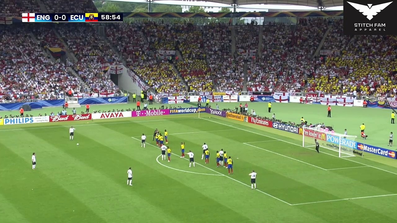 Football Best Free Kick Goal David Beckham