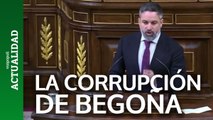 Abascal aprieta a Sánchez por la corrupción de Begoña Gómez