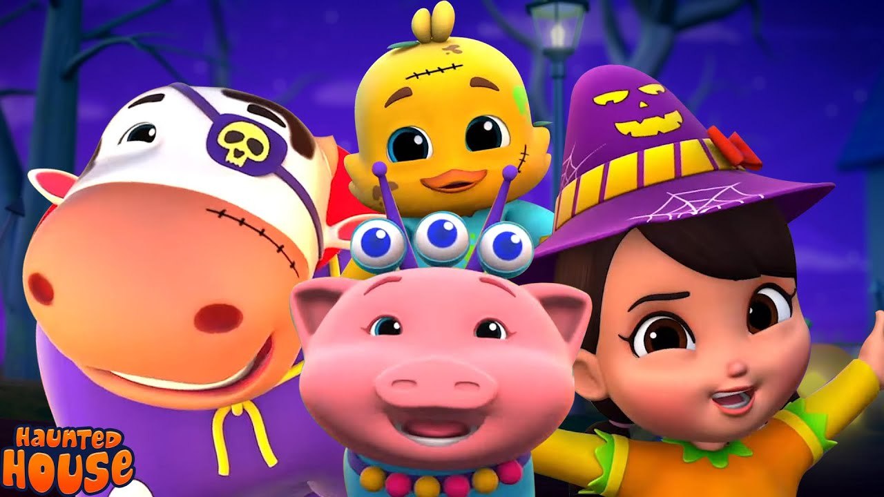 Old Macdonald Had A Haunted Farm + More Halloween Videos for Kids
