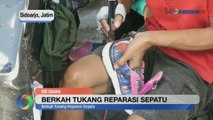 Tahun Ajaran Baru Membawa Berkah bagi Tukang Reparasi Sepatu