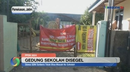 Sengketa Lahan, Gedung Sekolah di Pamekasan Disegel