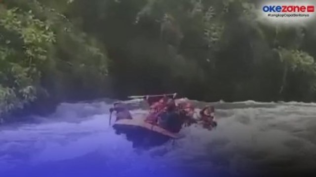 Uji Adrenalin Arung Jeram sambil Berteriak Panggil Kelelawar di Sungai Batang Merangin Jambi