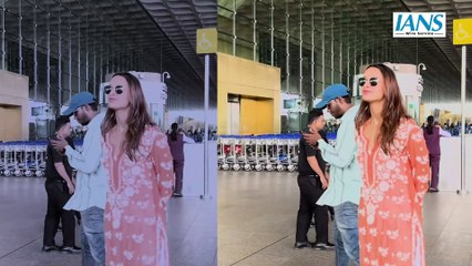 Triptii Dimri spotted in traditional avatar at the Airport