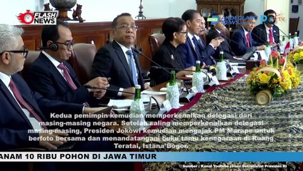 PRESIDEN JOKOWI TERIMA KUNJUNGAN PM PAPUA NUGINI DI ISTANA BOGOR BAHAS KERJASAMA BILATERAL DAN KAWASAN PASIFIK
