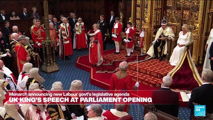 Replay: UK King's speech at Parliament opening