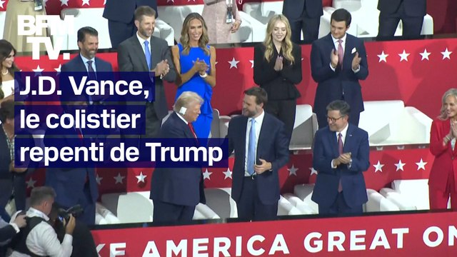 J.D. Vance, un ancien critique de Trump choisi pour être son vice-président