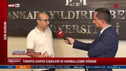 Türkiye-Suriye ilişkileri ve normalleşme dönemi