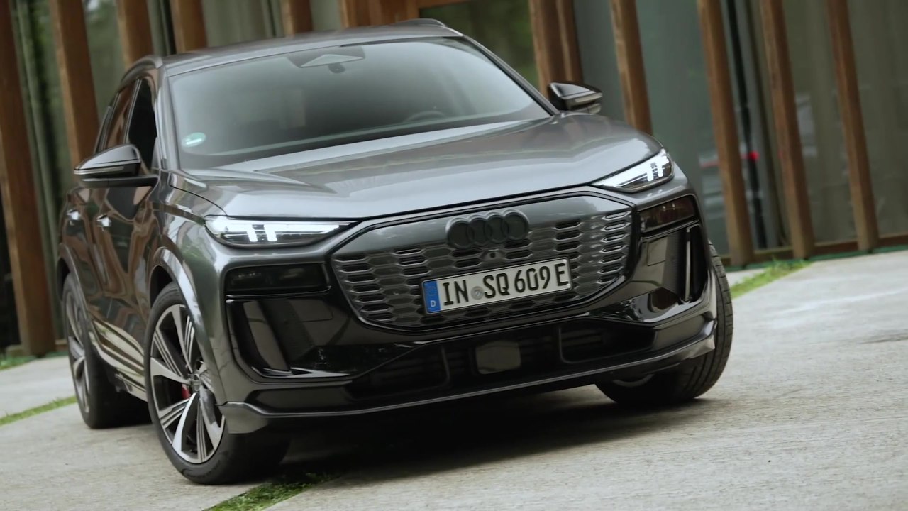 Der neue Audi Q6 e-tron in Nordspanien - Optimized driving dynamics