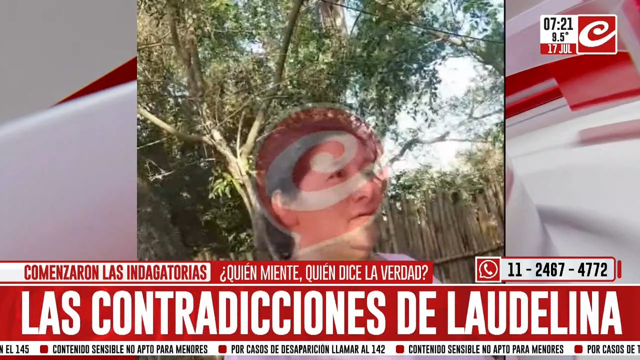 Caso Loan: así declaraba Laudelina ante la justicia de Corrientes