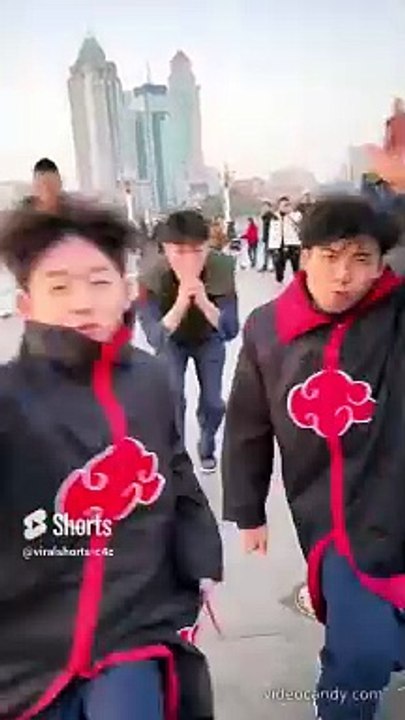 Chinese fire on the road