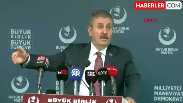 BBP Lideri Destici: En düşük emekli maaşı asgari ücret seviyesine çıkarılmalıdır