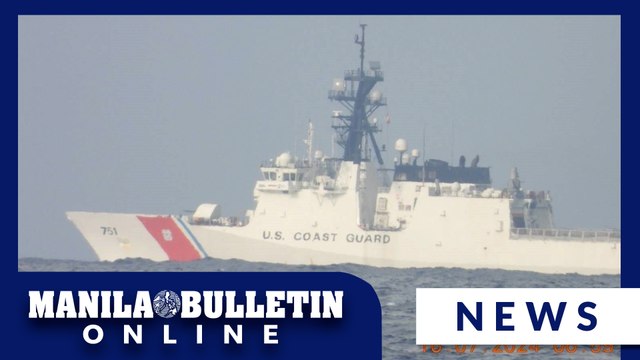 PH, US coast guards hold passing exercise near Lubang Island after presence of Chinese ship