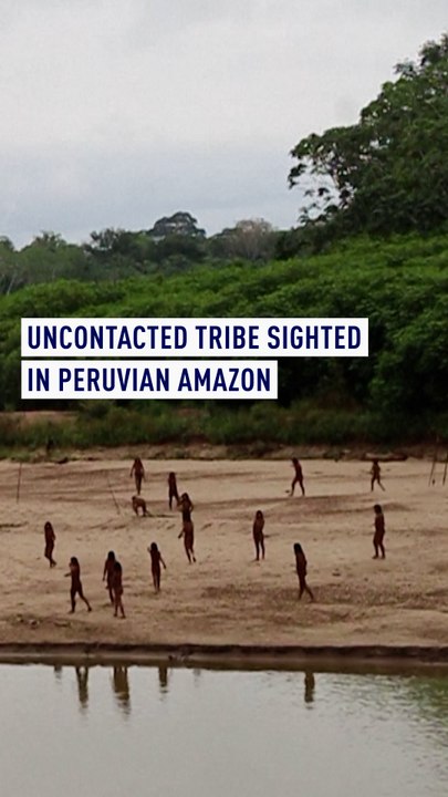 Reclusive Mashco Piro tribe spotted - video Dailymotion