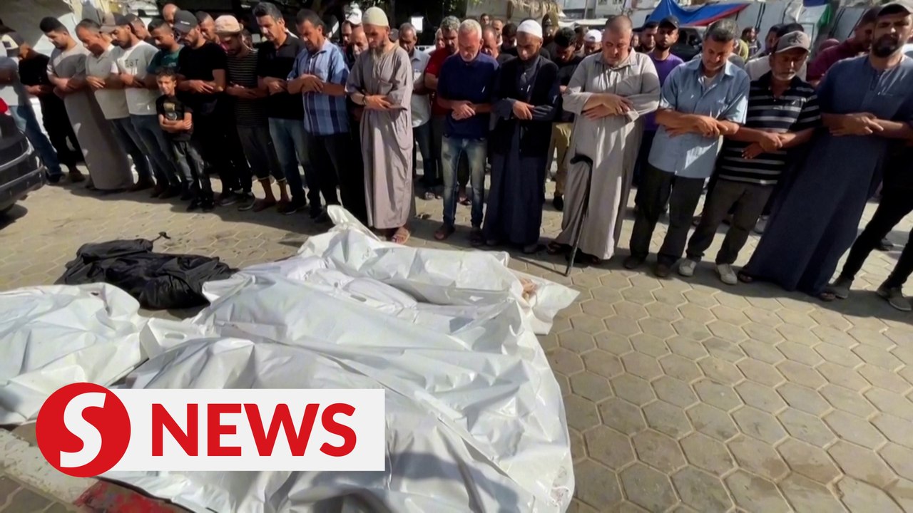 Funerals held for 14 killed in Israeli strikes on Nuseirat