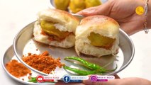 उल्टा वडा पाव रेसिपी फेमस स्ट्रीट फूड | Trending Ulta Vada Pav | vada pav recipe | Mina ki Rasoi