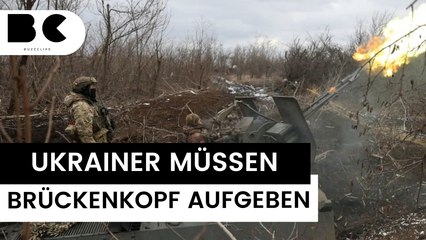 Ukrainische Armee verliert Brückenkopf im Südosten an Russen