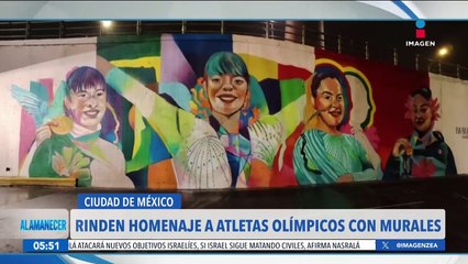 Rinden homenaje a los atletas mexicanos que participarán en París 2024