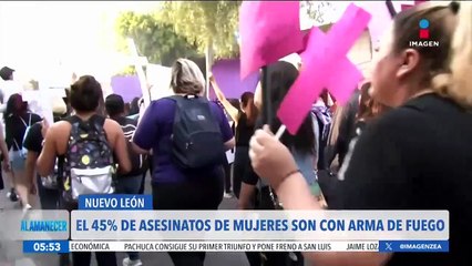 Armas de fuego, el principal instrumento para privar de la vida a las mujeres