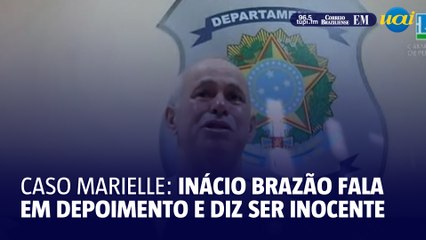 Domingos Inácio Brazão fala em depoimento e diz ser inocente
