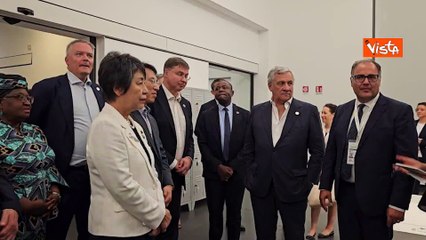 G7 Commercio, Tajani guida i ministri alla visita al Bronzo di Riace