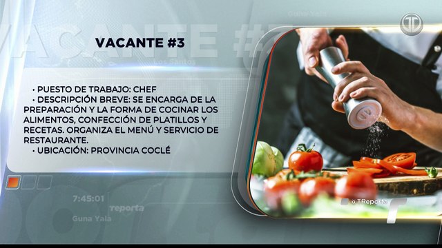 Detallan las plazas de trabajo disponibles en la bolsa electrónica del Mitradel