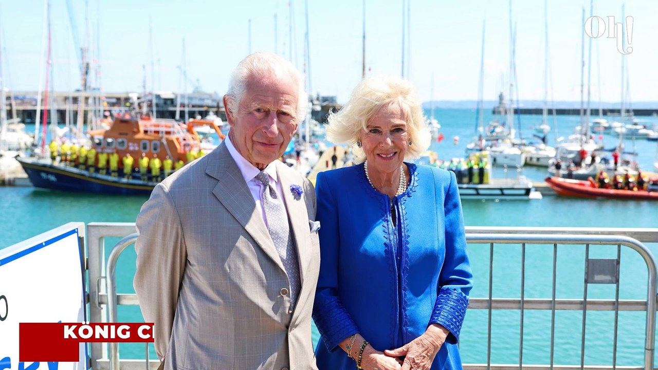 Charles und Camilla zu Besuch auf Jersey: Königspaar muss evakuiert werden