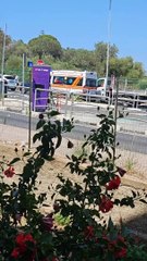 Tamponamento nella salita del Papardo a Messina, ambulanza e tre autobus bloccati nel traffico