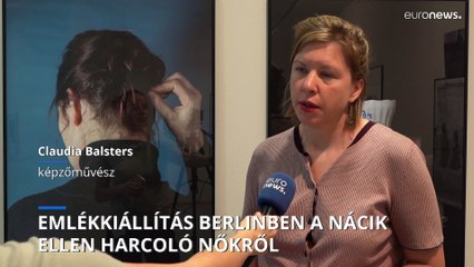 A nácik ellen harcoló nőkre emlékezik a két művész által összeállított kiállítás Berlinben