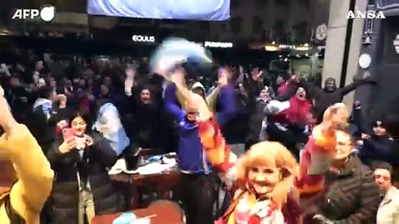 Coppa America, la festa dei tifosi argentini a Buenos Aires