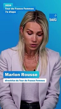 Tour de France Femmes : la 7e étape avec avec Marion Rousse