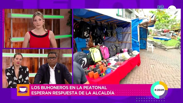 Chollykid con los buhoneros de la peatonal