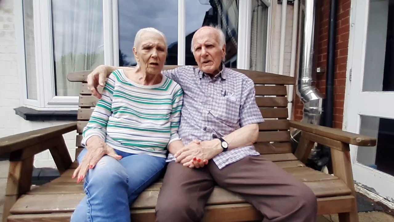 Walsall couple reunited after a year apart.
