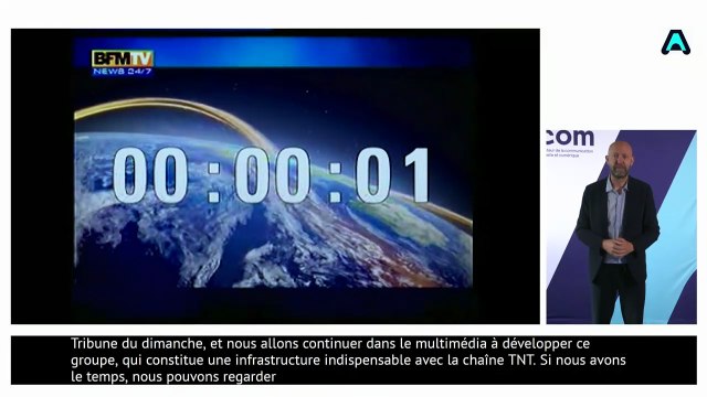 Attribution des fréquences de la télévision numérique terrestre (TNT) : audition du projet BFMTV