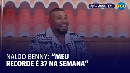 Naldo fala sobre sua vida sexual em programa de Gio Ewbank