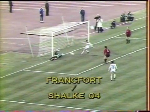 FRANCFORT - SCHALKE 04 - 1980 - SAISON 1979/1980 -