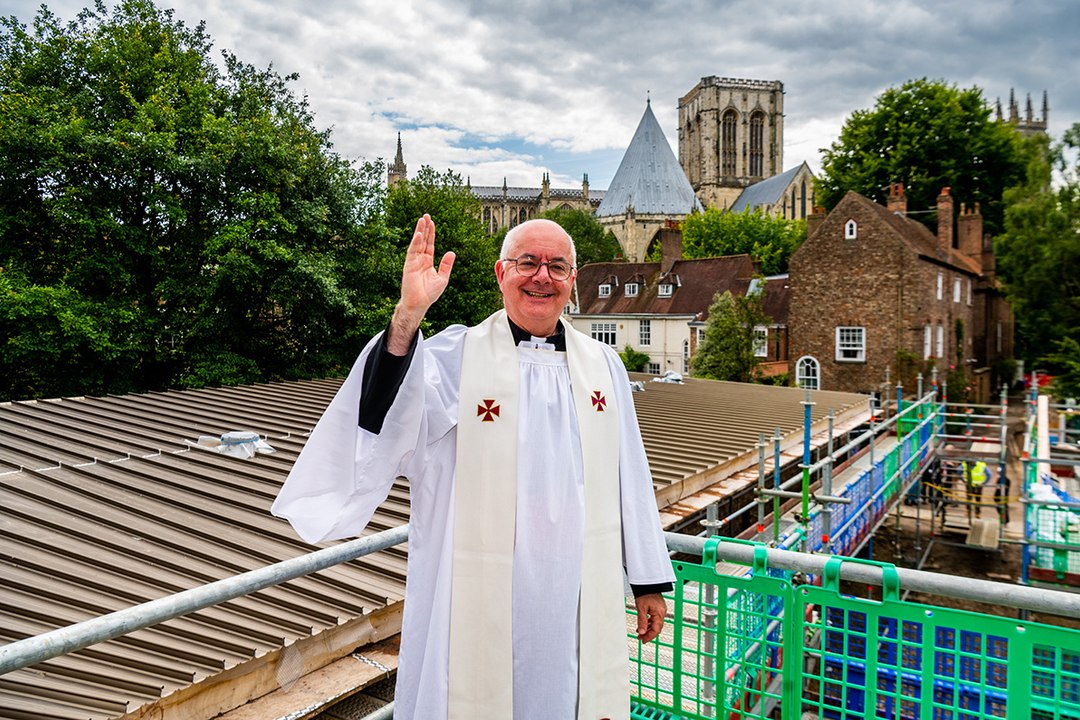 York Minster Topping out Ceremony