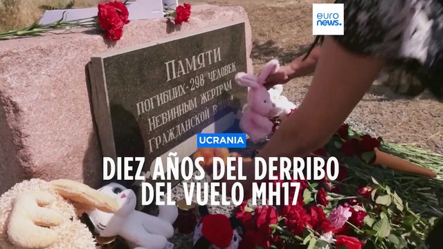 Diez años del derribo del avión de pasajeros de Malaysia Airlines