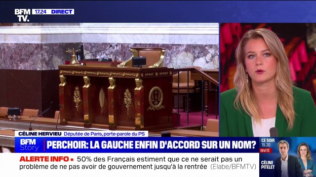 Présidence de l'Assemblée: pour Céline Hervieu (PS), le Nouveau Front populaire va pouvoir trouver un consensus relativement rapidement sur une candidature unique