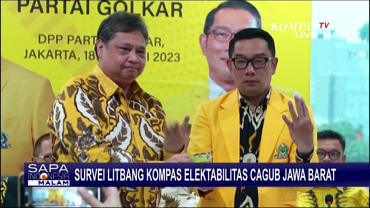 Survei Litbang Kompas di Jabar: RK Masih Tertinggi, 41 Persen Jawab Tidak Tahu atau Belum Memilih