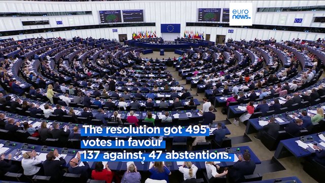 Far-right MEPs vote en masse against pro-Ukraine resolution