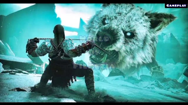 God of War Gameplay - Fenrir Wolf - Giant Wolf - Ultra Realistic Graphics - PC Gameplay - PS5 Gameplay
