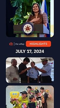 Today’s headlines: Sara Duterte, Liza Araneta-Marcos, SB19 | The wRap | July 17, 2024