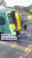 Shocking dangers at UK train crossings