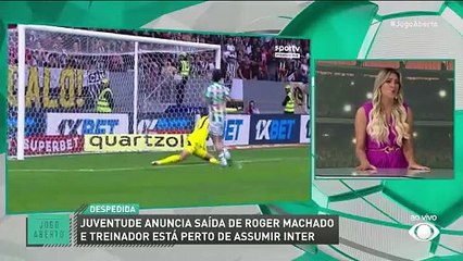 Roger Machado é desligado do Juventude e pode assumir o Inter; Renata Fan analisa possibilidade