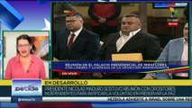 Pdte. Nicolás Maduro ratifica consenso por la paz con la oposición