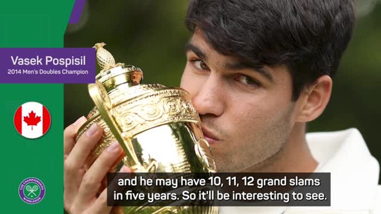 Alcaraz has potential to challenge for grand slam records - Pospisil