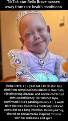 10-year-old TikTok star has died