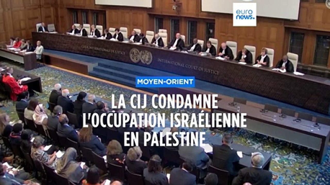 La CIJ estime que la présence d'Israël dans les territoires palestiniens occupés est "illégale"