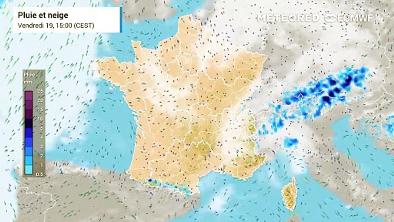 Orages en France
